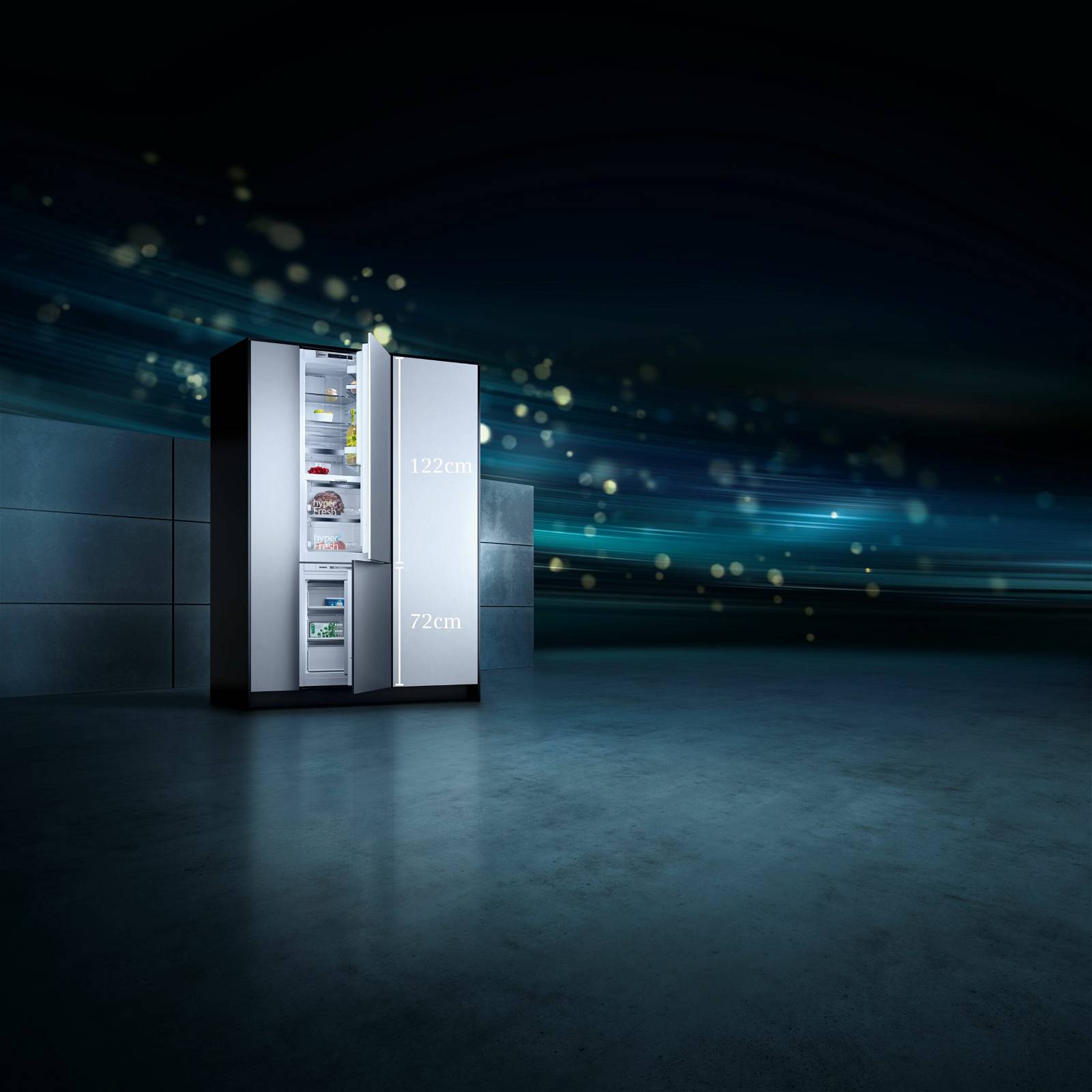 Siemens Studioline koelkasten en vriezers